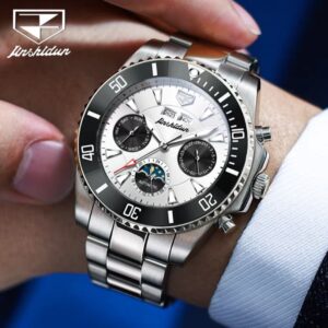 Swiss Rolex Men's Automatic Mechanical Watch – Multifunctional, Waterproof, New Stainless Steel Edition (Top 10 Brand)