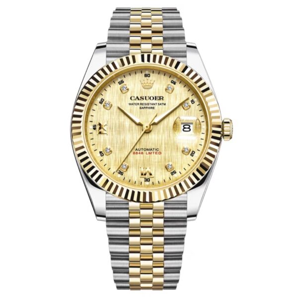 Rolex Men's Automatic Watch – Luminous Datejust, Swiss Made - Image 3
