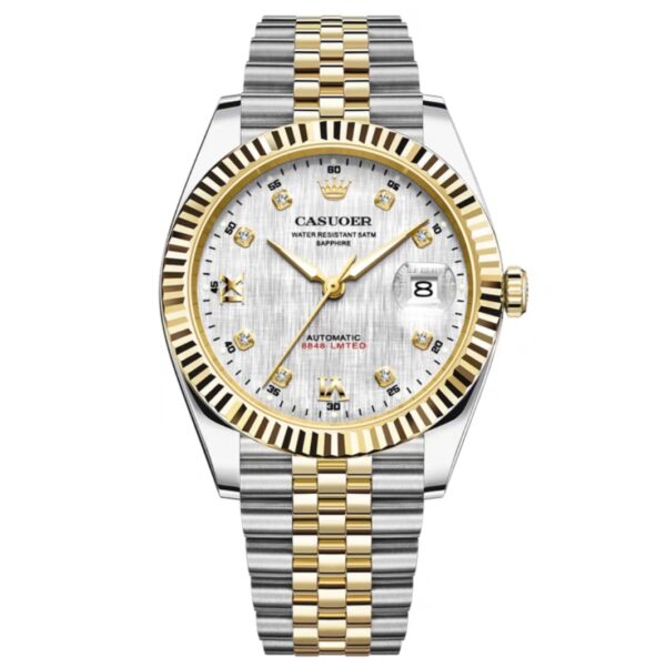 Rolex Men's Automatic Watch – Luminous Datejust, Swiss Made - Image 2