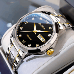 Swiss Longines Men's Mechanical Watch Luminous Business Tungsten Steel Ultra-Thin Original Imported Luxury Men's Wristwatch